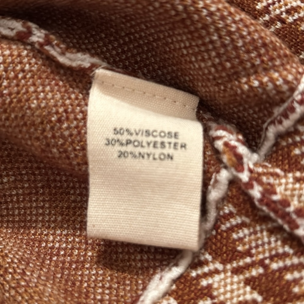 Preloved Marled Checked Sweater Jacket - image 5